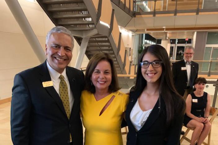 Image: Ajay Vinze, Sue Engelhardt and Chela Hernandez-Cain.