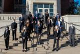 Group Shot of ITC students standing outside Cornell