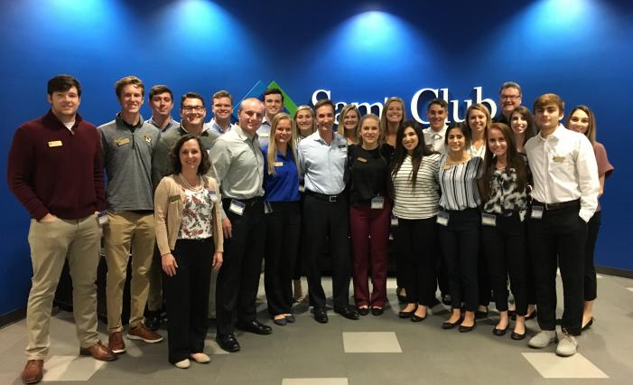 Walton Scholars at Sam's Club with Steve Schmitt